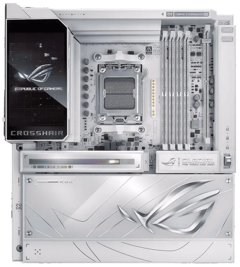 Montaje Placa Base ASUS ROG CROSSHAIR X870E GLACIAL Arroyomolinos Arroyomolinos Gaming - Montaje Placa Base ASUS ROG CROSSHAIR X870E GLACIAL Arroyomolinos