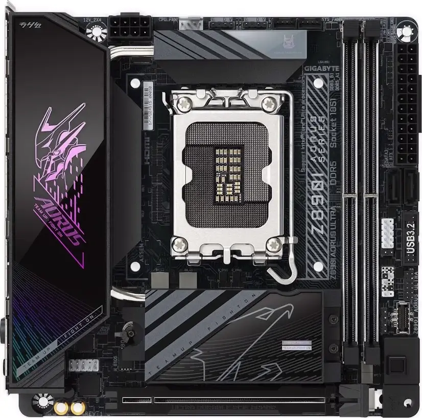 Montaje Placas Base Gigabyte Z890I AORUS ULTRA Gaming PC Arroyomolinos Montaje Placa Base Gigabyte Z890I AORUS ULTRA Gaming PC Arroyomolinos