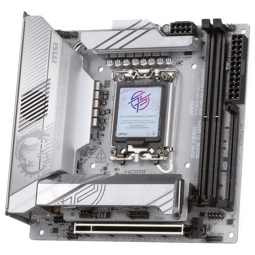 Montaje Placa Base MSI MPG Z890I EDGE TI WIFI Gaming PC Arroyomolinos Montaje Placa Base MSI MPG Z890I EDGE TI WIFI Gaming PC Arroyomolinos